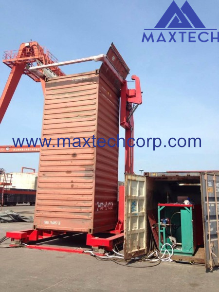 Cargo Loading Tilting Container Spreader,Tilting Container Spreader