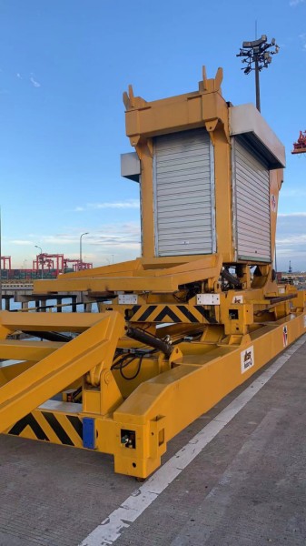 Vdot Spreader Loader Rack Cargo Loading Tilting Container Spreader for sale in 2023,Tilting ...